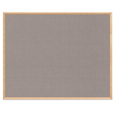 United Visual Products Wood Combo Board, 36"x24", Cherry/Black Porcelain & Cork UVDECORK3624OAK-CHERRY-BLKPORC-CORK